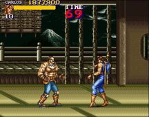 une photo d'Ã©cran de Final Fight 2 sur Nintendo Super Nes